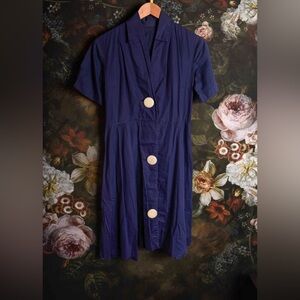 True vintage Mode O'day shirt dress